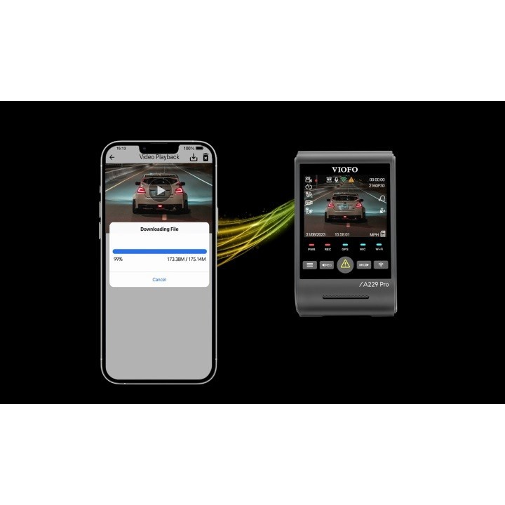 VIOFO A229 PRO 1CH-G GPS registratore video