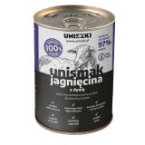 UNISZKI UNIsmak Agnello con zucca - cibo umido per cani - 400g