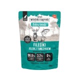 WIEJSKA ZAGRODA Forest Flavours Filetti di cervo con tonno - cibo umido per cani - 280g