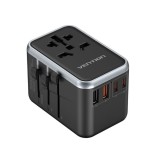 Vention 65W GaN adattatore da viaggio e caricabatterie 2x USB-A 2x USB-C