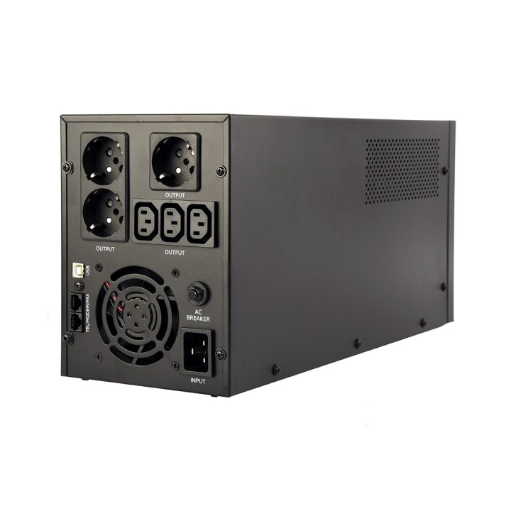 Gembird EG-UPS-036 alimentatore ininterrottibile (UPS) Line-Interactive 3 kVA 1800 W 6 AC prese