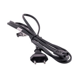 Gembird PC-184/2 cavo di alimentazione nero 1.8 m Spina di alimentazione tipo C C8 accoppiatore