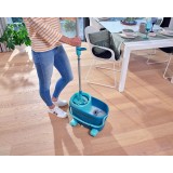Leifheit 52121 mocio umido microfibra Blu Verde