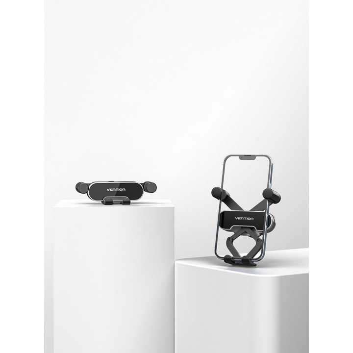 Vention supporto telefono auto con clip Duckbill grigio tipo barra trasversale