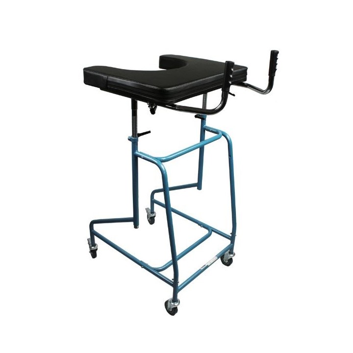Supporto a quattro ruote tipo pulpito - deambulatore