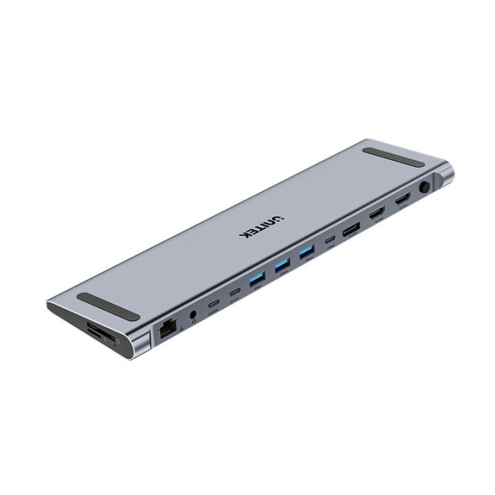 UNITEK 4K stazione di aggancio KVM USB-C HDMI con supporto