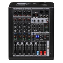 DNA Professional HLC 4 MK2 - mixer analogico con USB Bluetooth MP3 alimentazione phantom e processore DSP