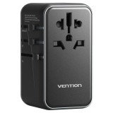 Adattatore con caricabatterie Vention 100W 1xUSB-A 3xUSB-C