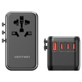 Adattatore con caricabatterie Vention 100W 1xUSB-A 3xUSB-C