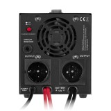 KEMOT PROsinus-1000 UPS – inverter ad onda sinusoidale pura con funzione di carica 12V 230V 1000VA/700W – nero