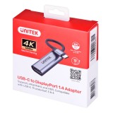 UNITEK ADATTATORE USB-C DISPLAYPORT 1.4 8K@60HZ V1415A