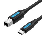 Cavo stampante USB 2.0 maschio tipo C a maschio B 2 m