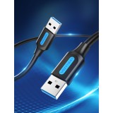 Vention USB 3.0 A Cavo maschio a A maschio 0.5M nero tipo PVC