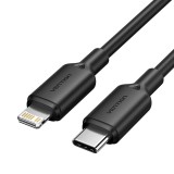 Cavo USB-C to Lightning 3A 480Mbps 1m nero