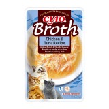 INABA Ciao Brodo con pollo salmone tonno e capasanta - snack per gatti - 10x40g