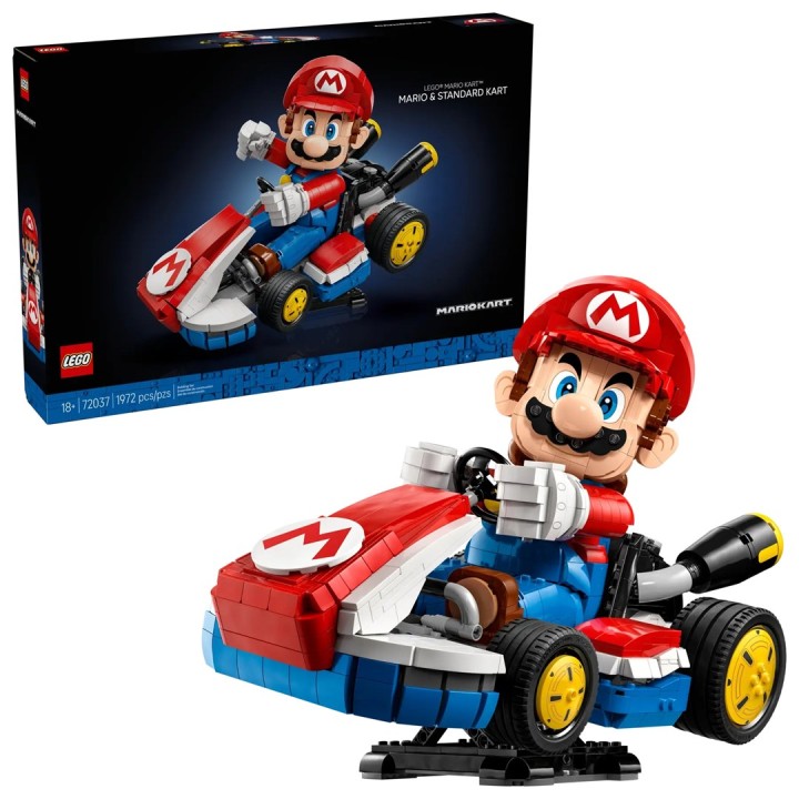 LEGO SUPER MARIO 72037 Mario Kart - Mario e Kart standard