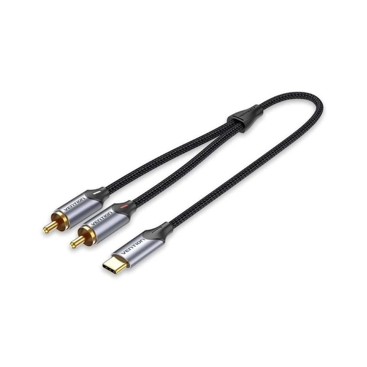 Vention USB-C Cavo audio maschio 2RCA 1m