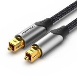 Vention Cavo audio a fibra ottica lega di alluminio 3M grigio