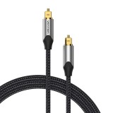 Vention Cavo audio a fibra ottica lega di alluminio 3M grigio