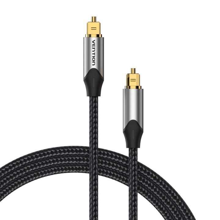 Vention Cavo audio a fibra ottica lega di alluminio 3M grigio
