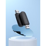 Vention 2-in-1 USB 3.0 A lettore di schede Reader(SD+TF) nero doppia lettera unità