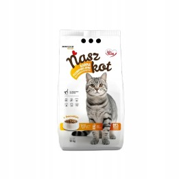 BIOFEED Nasz Kot adult con pollame - cibo secco per gatti - 10kg
