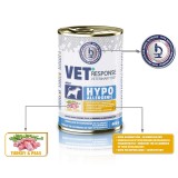 VET RESPONSE Ipoallergenico Tacchino - cibo umido per cani - 400g