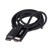 UNITEK CABLE DisplayPort 1.2 HDMI 4K@60HZ 1 8M V1608A