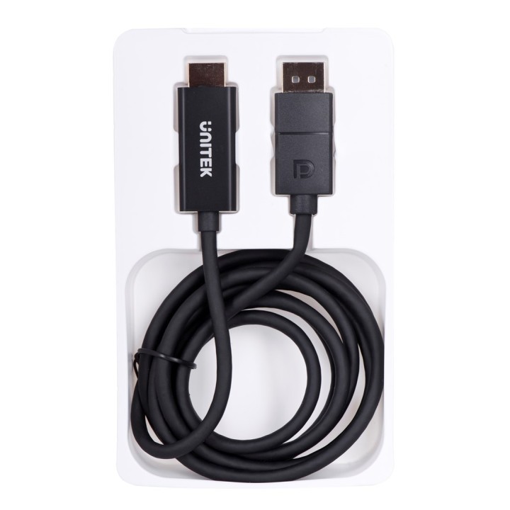 UNITEK CABLE DisplayPort 1.2 HDMI 4K@60HZ 1 8M V1608A