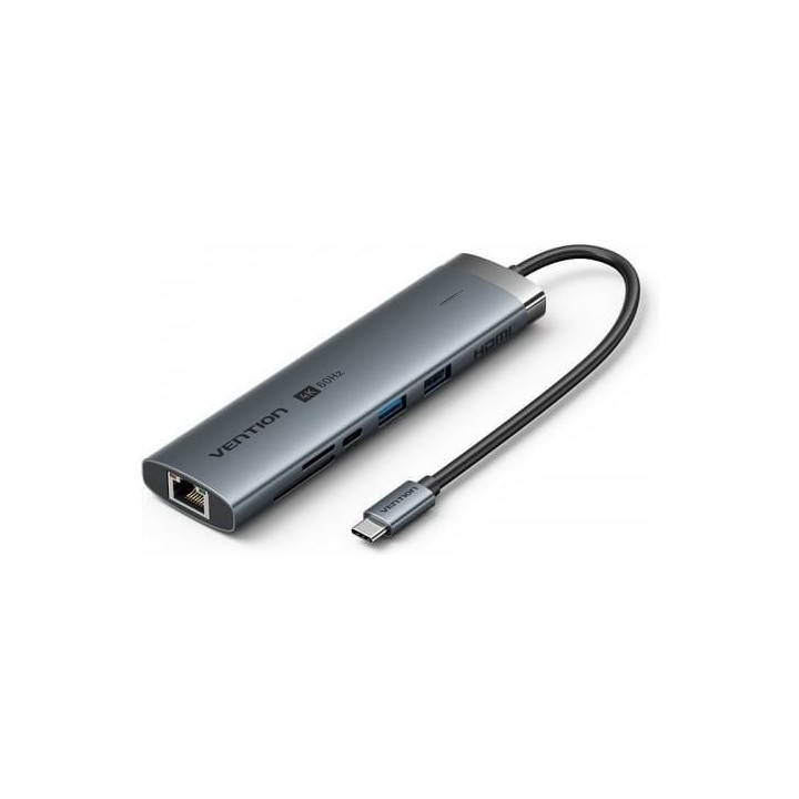 Vention USB-C docking station 9-in-1 4K 60Hz 100W