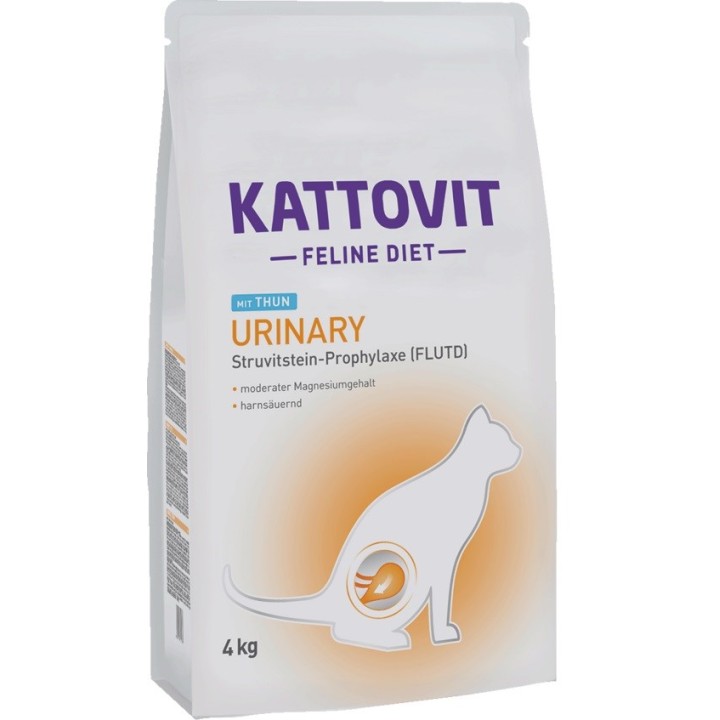 KATTOVIT Urinary tonno - cibo secco per gatti - 4kg