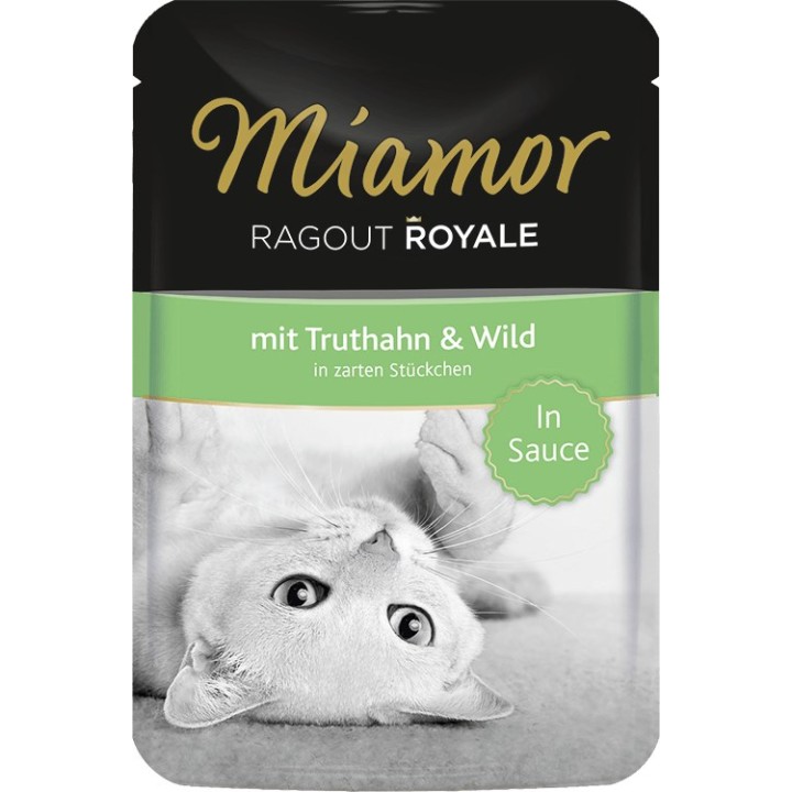 Miamor Royal ragout in salsa tacchino e cervo
