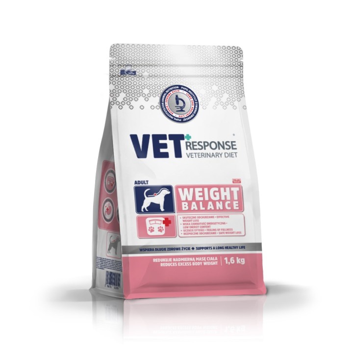 VET RESPONSE Weight balance - cibo secco per cani - 1 6kg