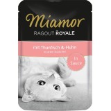 Miamor Royal ragout in salsa tonno e pollo