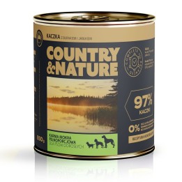 COUNTRY&NATURE Anatra con barbabietola e mela Mono - cibo umido per cani - 850g