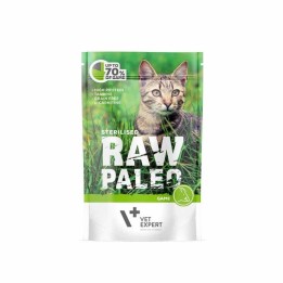 VETEXPERT Raw Paleo Adult Cat Sterilised Selvaggina - cibo umido per gatti - 100 g