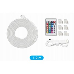 Vention Silicone Neon LED striscia luminosa con telecomando 12V 2m