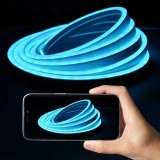 Vention Silicone Neon LED striscia luminosa con telecomando 12V 2m
