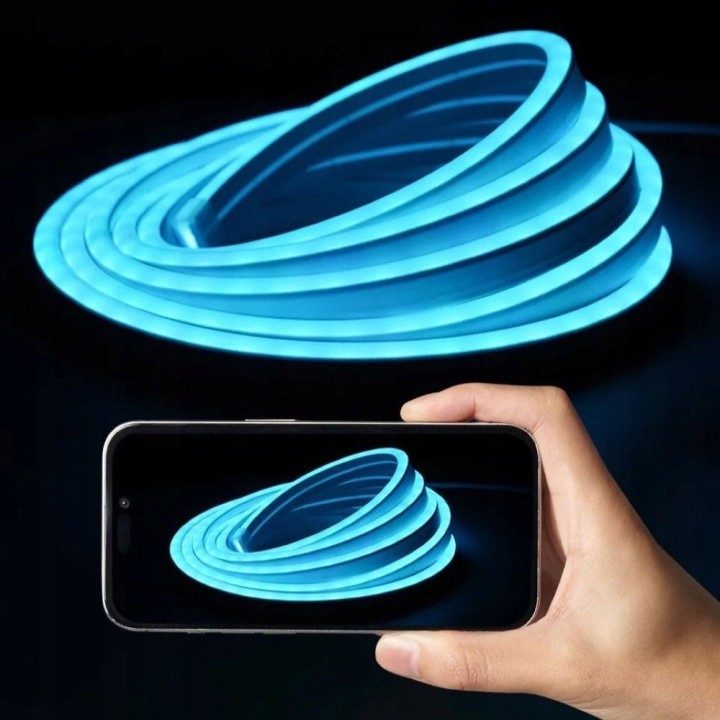 Vention Silicone Neon LED striscia luminosa con telecomando 12V 2m