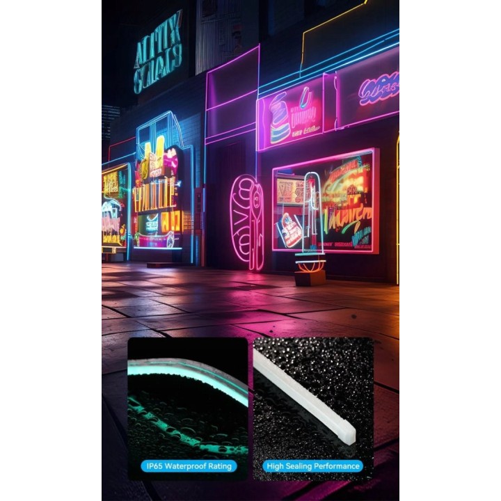 Vention Silicone Neon LED striscia luminosa con telecomando 12V 2m