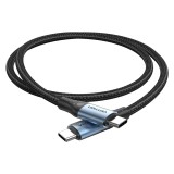 Vention USB 2.0 5A 240W 1m cavo nero USB-C to C