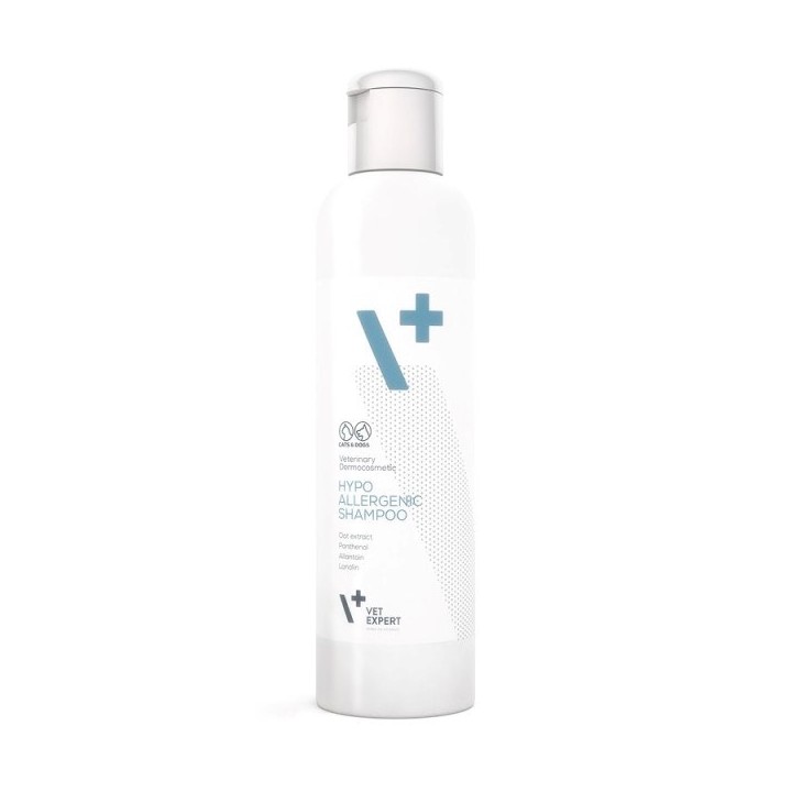 VETEXPERT Shampoo ipoallergenico - shampoo per cani e gatti - 250ml
