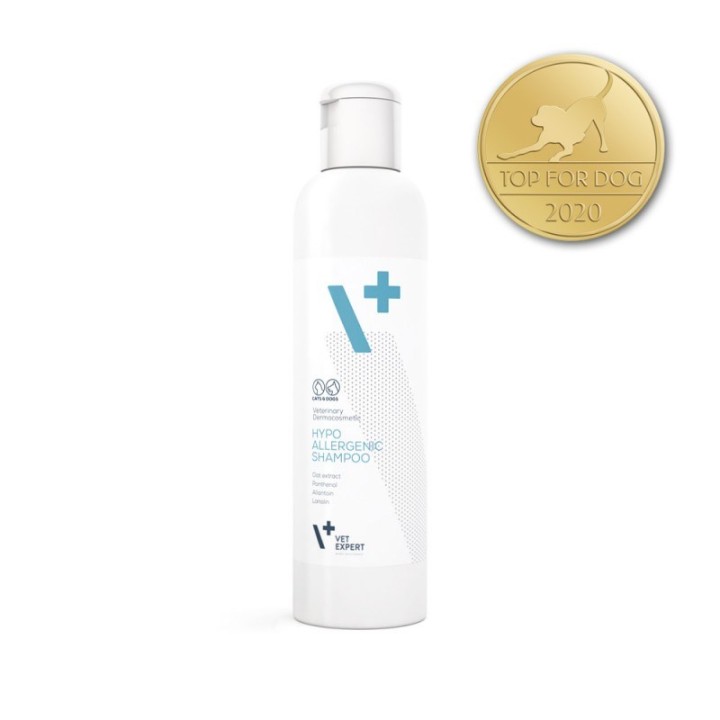 VETEXPERT Shampoo ipoallergenico - shampoo per cani e gatti - 250ml