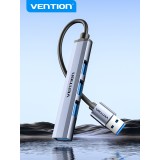 Vention USB 3.0-A Adattatore Gigabit Ethernet grigio 0.15M tipo lega di alluminio