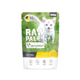 VETEXPERT Raw Paleo Kitten Pollo - cibo umido per gatti - 100g