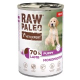 VETEXPERT Raw Paleo Mono Agnello cucciolo - cibo umido per cani - 400g