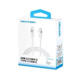 Cavo Vention USB 3.2 5A 10Gbps 1m WH USB-C to C