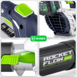 Soffiatore a batteria 20 V 160 km/h W04400 WUBER