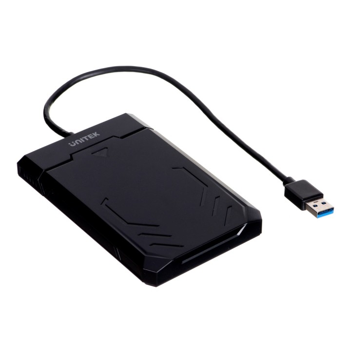 UNITEK Y-3036 contenitore per unità di archiviazione 2.5 HDD/SSD nero