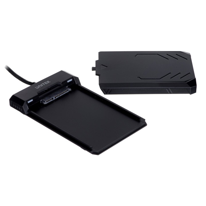 UNITEK Y-3036 contenitore per unità di archiviazione 2.5 HDD/SSD nero